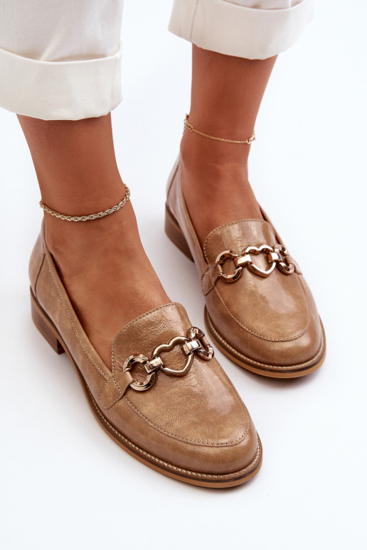    Lakoti mokasīni Laura Messi 2760 brūnas krāsas