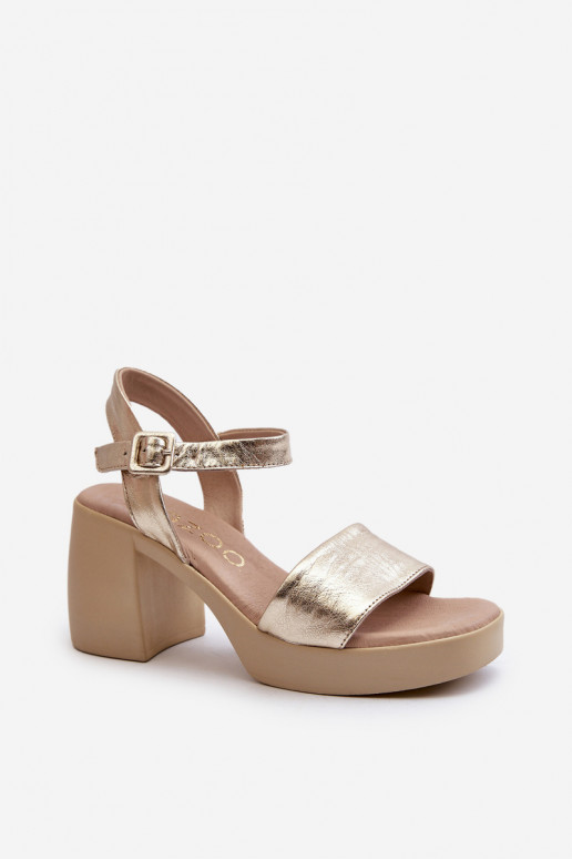 Zazoo 40386  Sieviešu basenes   Zelta krāsas Zazoo 40386  Sieviešu basenes   Zelta krāsas