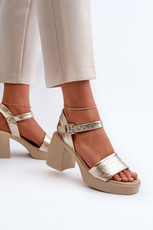 Zazoo 40386  Sieviešu basenes   Zelta krāsas Zazoo 40386  Sieviešu basenes   Zelta krāsas