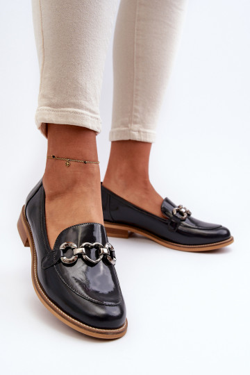    Lakoti mokasīni Laura Messi 2760 tumši zilas krāsas