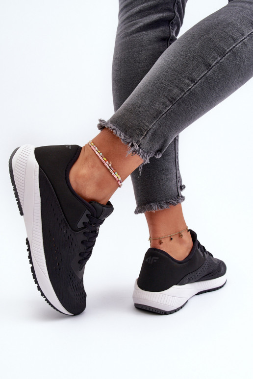 sporta apavi  4F 4FRSS24FSPOF056 Melns