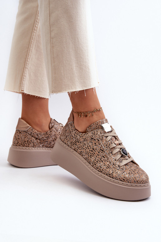   sporta apavi ar platformu  06191-10 smilšu krāsas