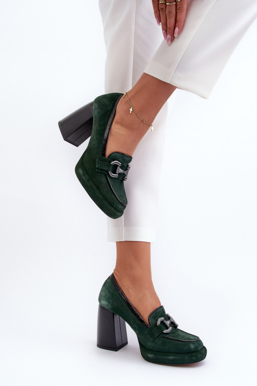 Kurpes  Laura Messi 2706 haki krāsas   Kurpes  Laura Messi 2706 haki krāsas