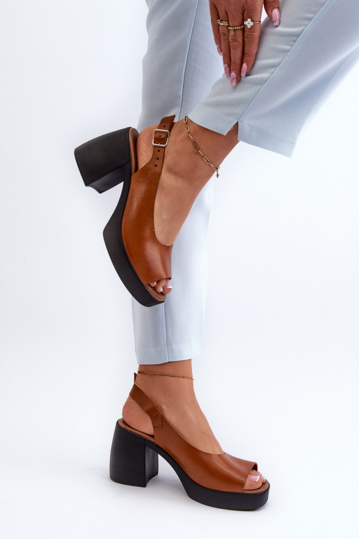 Zazoo 40376 Sieviešu basenes   brūnas krāsas Zazoo 40376 Sieviešu basenes   brūnas krāsas