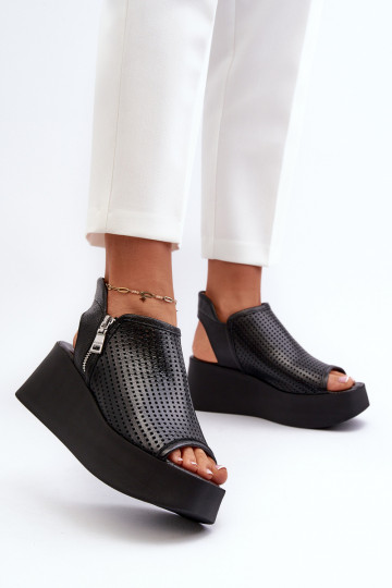 Zazoo 1792   Ažūra basenes ar platformu Melns