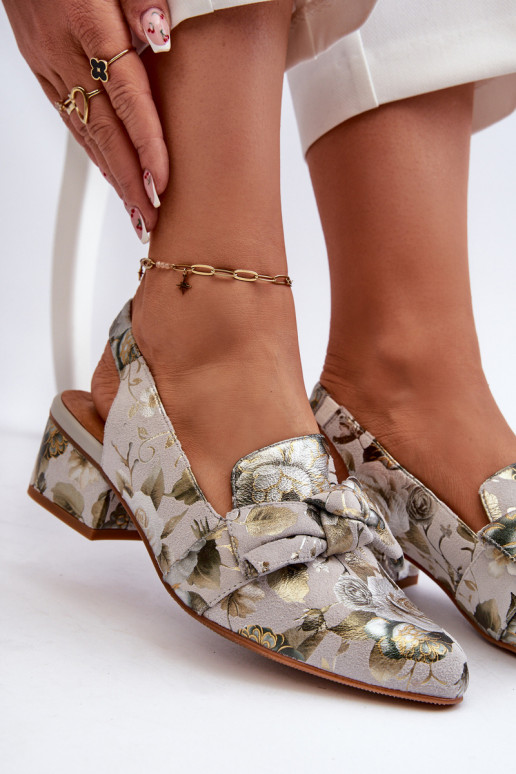 Sieviešu basenes   ar puķītēm  N6539-38 Zaļas krāsas  Sieviešu basenes   ar puķītēm  N6539-38 Zaļas krāsas