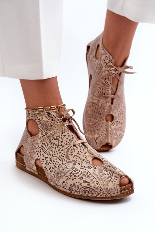  sieviešu zābaki  03426-02 smilšu krāsas