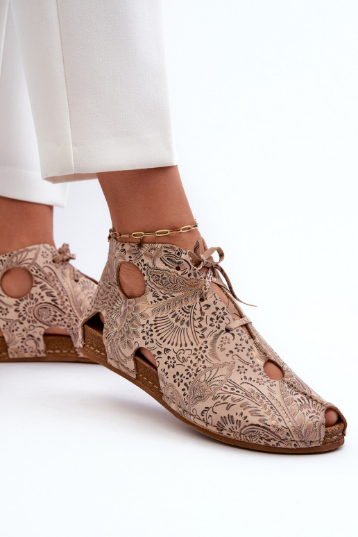  sieviešu zābaki  03426-02 smilšu krāsas