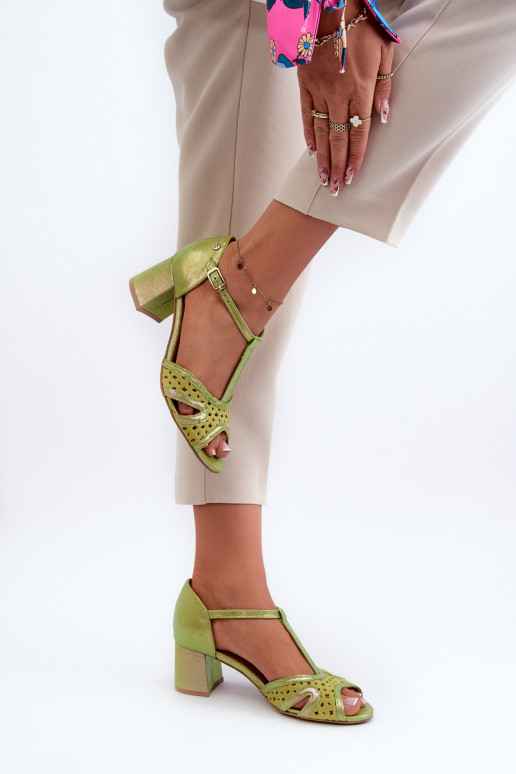 sandales    ar papēdi  06551-09  sandales    ar papēdi  06551-09