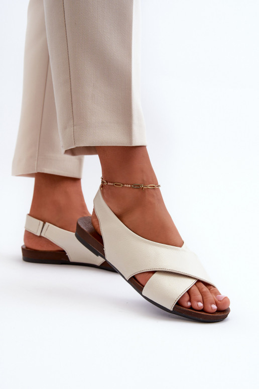 Zazoo 40407 sandales    Ziloņkaula krāsas Zazoo 40407 sandales    Ziloņkaula krāsas