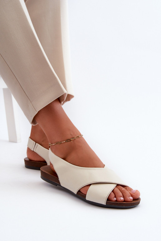 Zazoo 40407 sandales    Ziloņkaula krāsas Zazoo 40407 sandales    Ziloņkaula krāsas