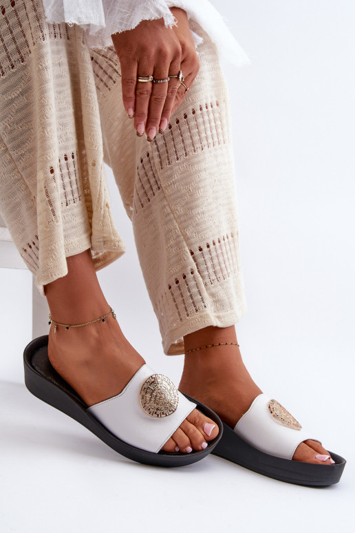 Zazoo 2920 Čibas no dabīgas ādas   Ze Zelta krāsasm Detalem baltas krāsas Zazoo 2920 Čibas no dabīgas ādas   Ze Zelta krāsasm Detalem baltas krāsas