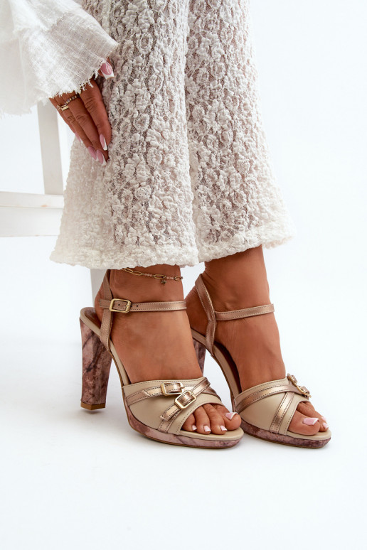 Sieviešu basenes  06564-22 smilšu krāsas-Zelta krāsas   Sieviešu basenes  06564-22 smilšu krāsas-Zelta krāsas