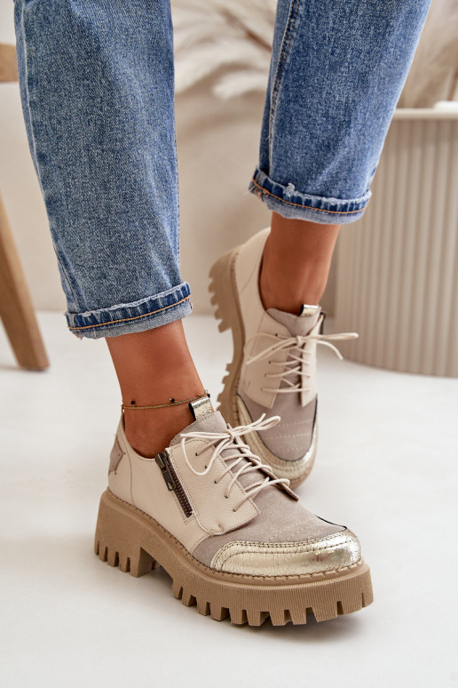 apavi  no dabīgas ādas smilšu krāsas  06177-04 apavi  no dabīgas ādas smilšu krāsas  06177-04