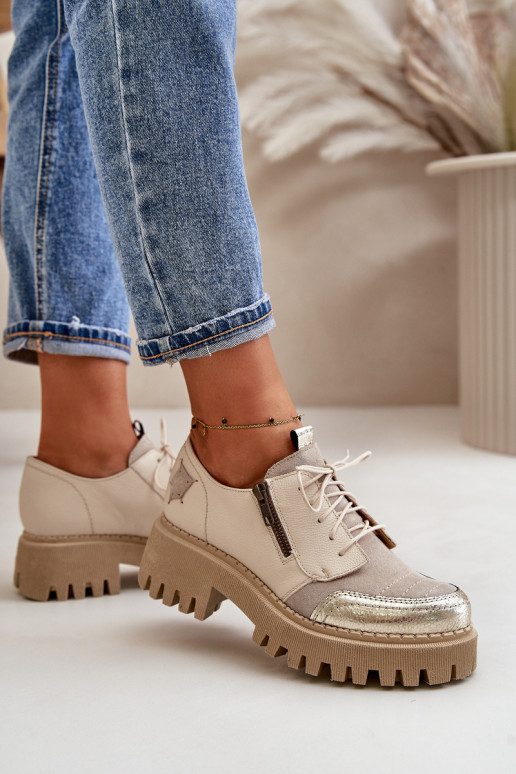 apavi  no dabīgas ādas smilšu krāsas  06177-04 apavi  no dabīgas ādas smilšu krāsas  06177-04