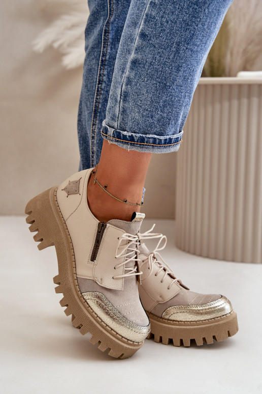 apavi  no dabīgas ādas smilšu krāsas  06177-04 apavi  no dabīgas ādas smilšu krāsas  06177-04