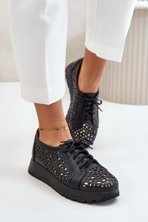 Zazoo 2973   apavi ar platformu  Melns Zazoo 2973   apavi ar platformu  Melns