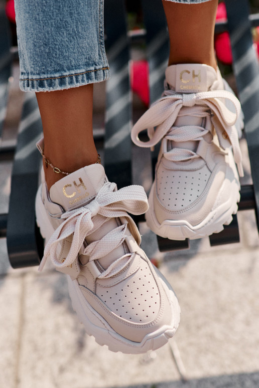     modeļa apavi smilšu krāsas CheBello 4583