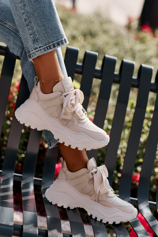     modeļa apavi smilšu krāsas CheBello 4583