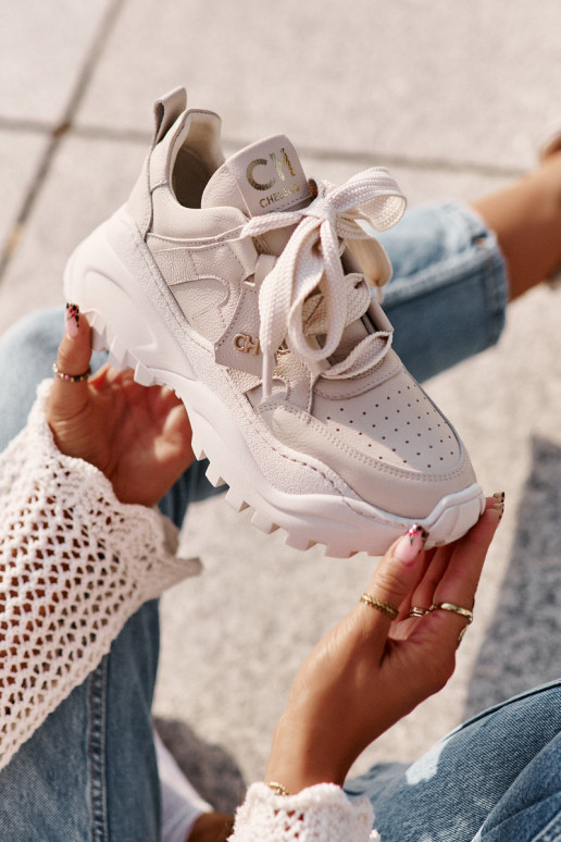     modeļa apavi smilšu krāsas CheBello 4583