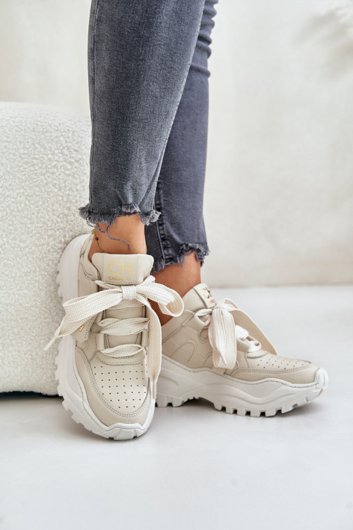     modeļa apavi smilšu krāsas CheBello 4583