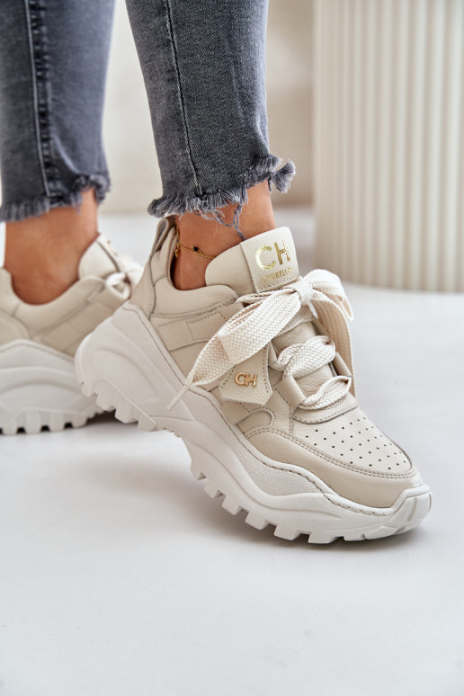     modeļa apavi smilšu krāsas CheBello 4583