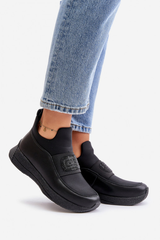 sporta apavi ar platformu   Melns Artiker 55C0035