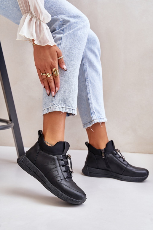 siltināti sporta apavi    Artiker 55C0041 Melns