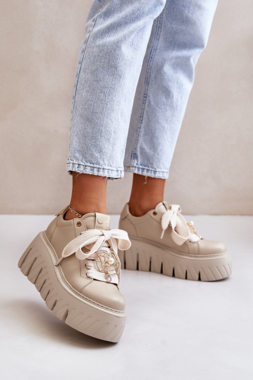  modeļa apavi    CheBello 4530 smilšu krāsas