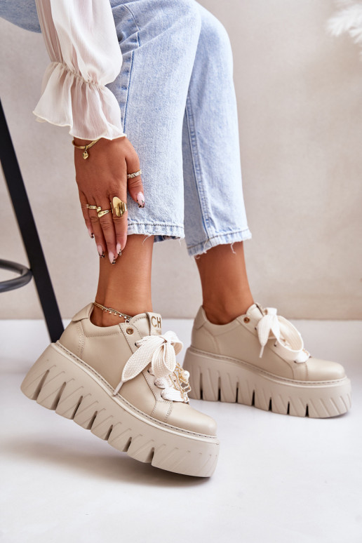  modeļa apavi    CheBello 4530 smilšu krāsas