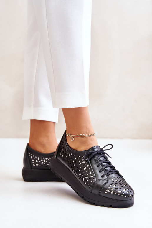 Zazoo 2973   apavi ar platformu  Melns Zazoo 2973   apavi ar platformu  Melns