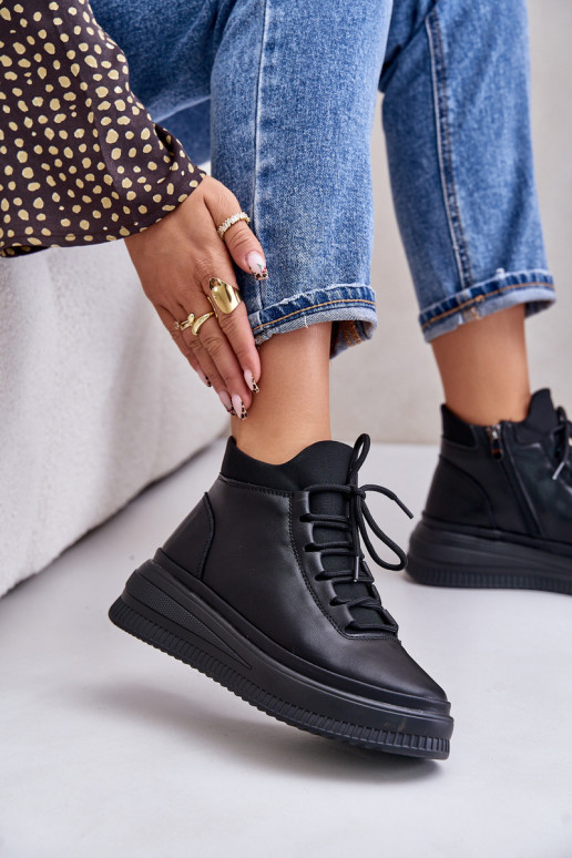    sporta apavi ar platformu Artiker 55C1041 Melns