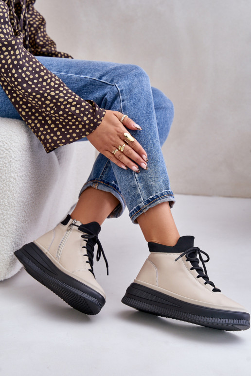    sporta apavi ar platformu Artiker 55C0554 smilšu krāsas