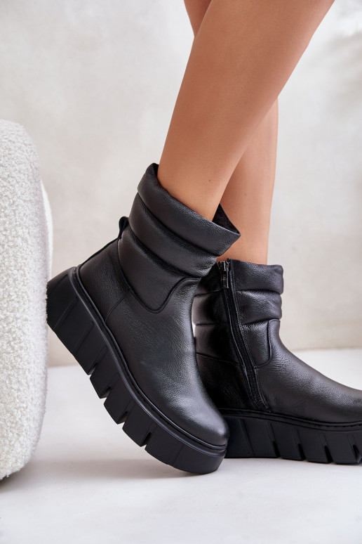 Zazoo 60512 Sieviešu puszābaki  siltināti Melns