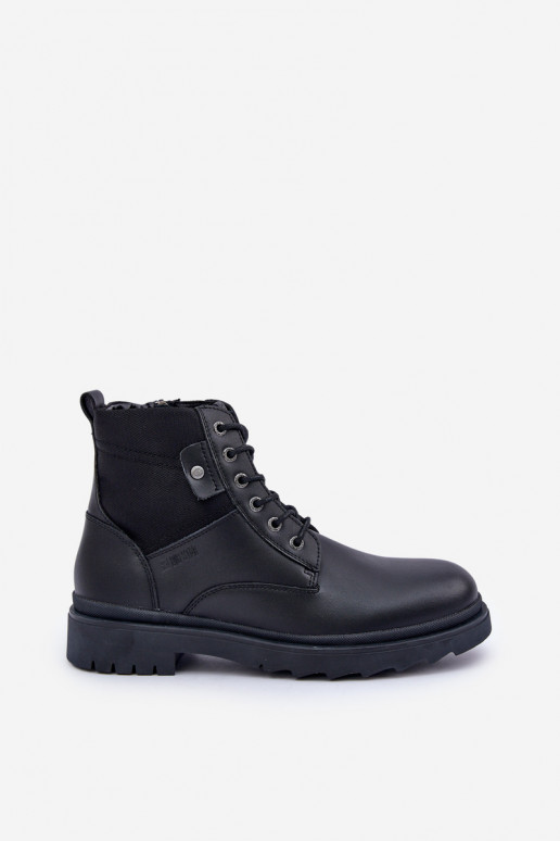 siltināti apavi Sieviešu puszābaki  Big Star OO174166 Melns   siltināti apavi Sieviešu puszābaki  Big Star OO174166 Melns