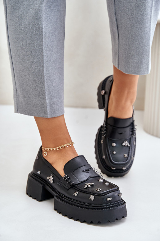   apavi   D&A MR880-102 Melns