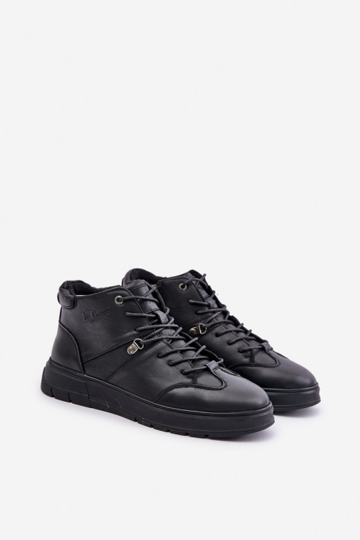   siltināti  modeļa puszābaki  Lee Cooper LCJ-24-33-2913 Melns