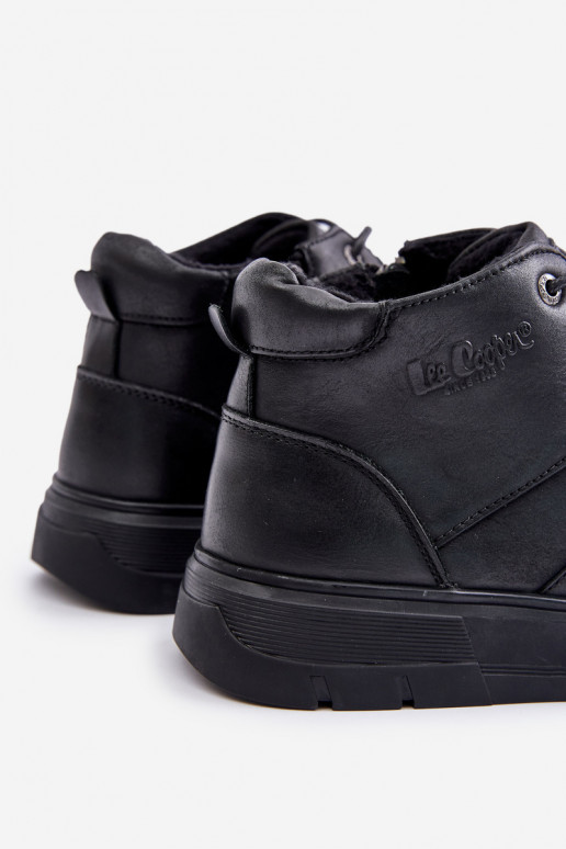   siltināti  modeļa puszābaki  Lee Cooper LCJ-24-33-2913 Melns