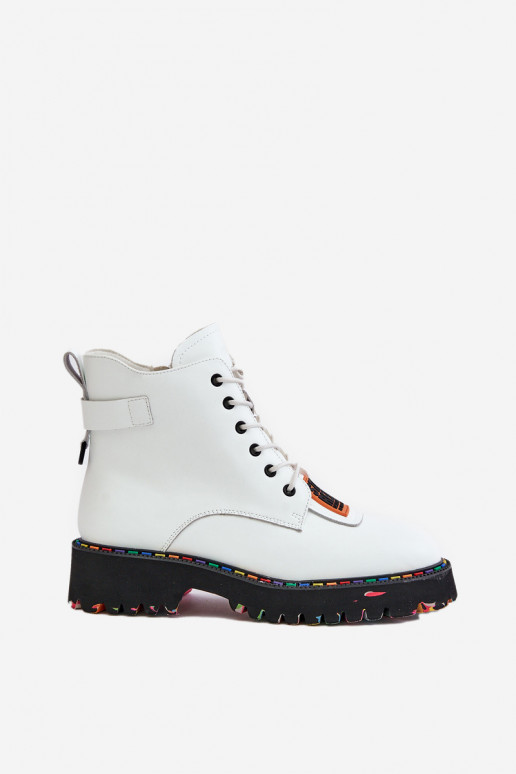 sieviešu zābaki apavi   Artiker 55C0515 baltas krāsas