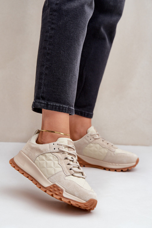    modeļa apavi  Big Star OO274A315 Hi-Poly System smilšu krāsas