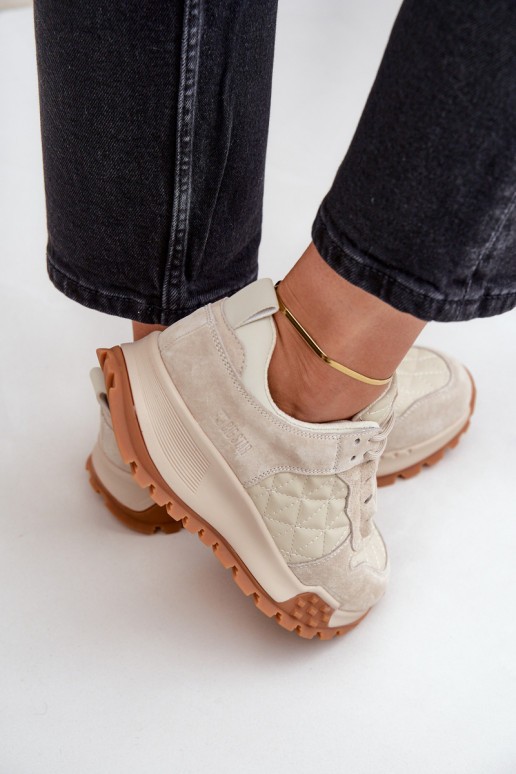    modeļa apavi  Big Star OO274A315 Hi-Poly System smilšu krāsas