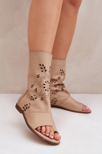 Zazoo 3437  Sieviešu basenes  ar stulmu  smilšu krāsas