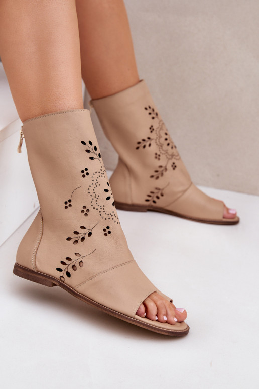 Zazoo 3437  Sieviešu basenes  ar stulmu  smilšu krāsas Zazoo 3437  Sieviešu basenes  ar stulmu  smilšu krāsas