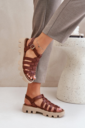 Sieviešu basenes   Zazoo 3695 brūnas krāsas