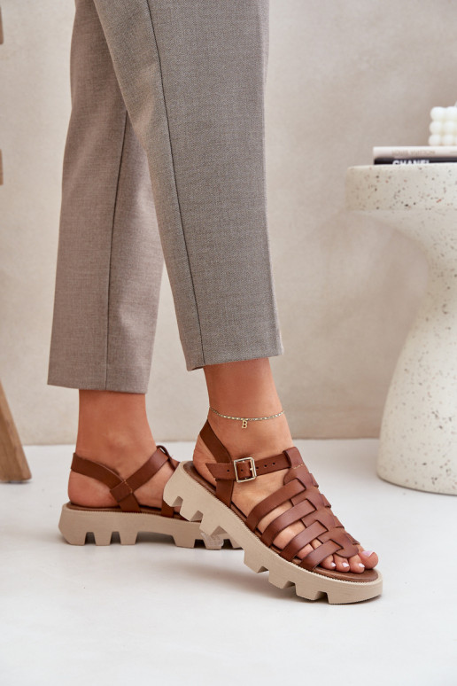 Sieviešu basenes   Zazoo 3695 Camel Sieviešu basenes   Zazoo 3695 Camel