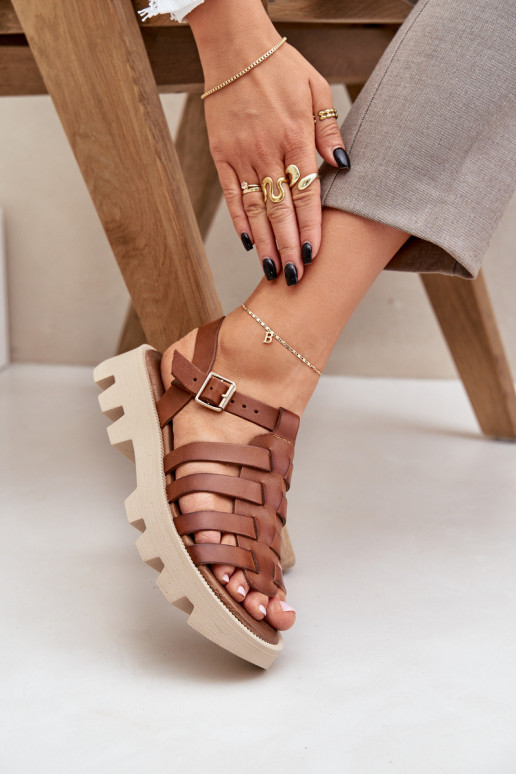 Sieviešu basenes   Zazoo 3695 Camel Sieviešu basenes   Zazoo 3695 Camel