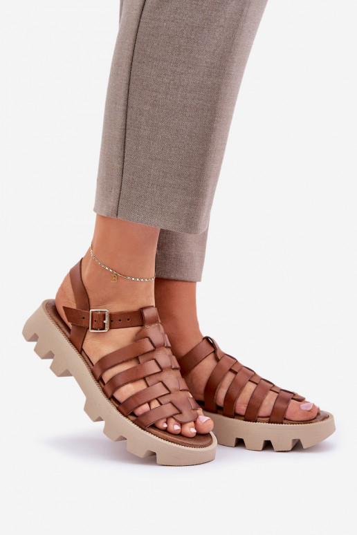 Sieviešu basenes   Zazoo 3695 Camel Sieviešu basenes   Zazoo 3695 Camel