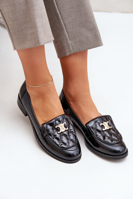 Lakoti mokasīni  Laura Messi 2927 Melns   Lakoti mokasīni  Laura Messi 2927 Melns