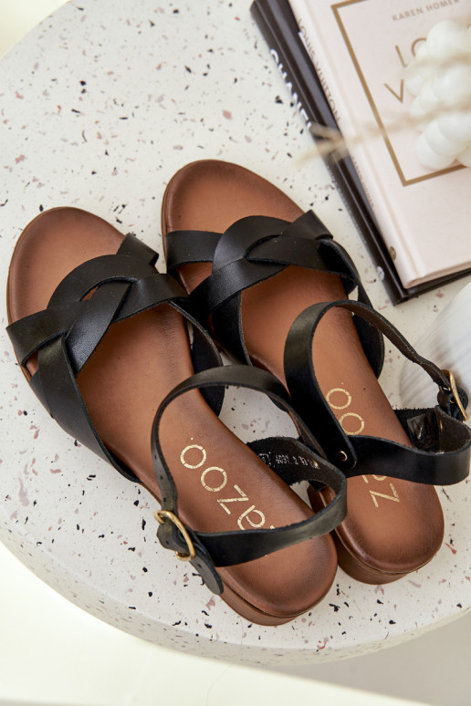 Sieviešu basenes  Na m Obcasie Zazoo 40372 Melns Sieviešu basenes  Na m Obcasie Zazoo 40372 Melns