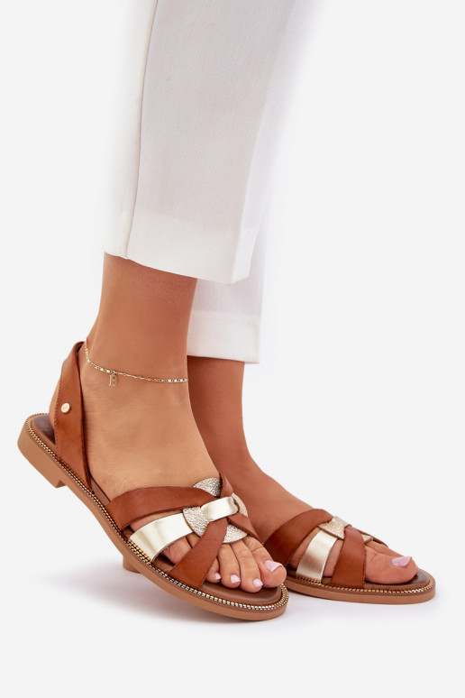 Zazoo 40382 Sieviešu basenes   brūnas krāsas Zazoo 40382 Sieviešu basenes   brūnas krāsas